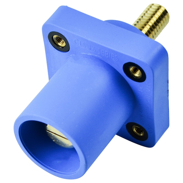 Marinco Cls40Mrsb-D Cls Series Pnl Mnt (400A/600V) 1.125" Stud; Male-Blue (D) CLS40MRSB-D - main